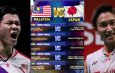 Live Team MALAYSIA vs JAPAN | Sudirman2021 | SF