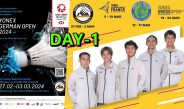 Link | Qual+R32 | DAY-1 | German Open 2024